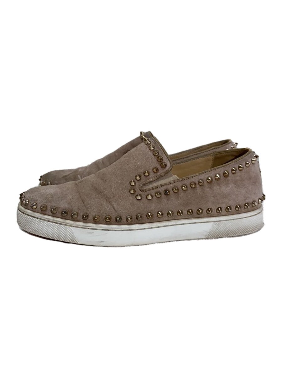【中古】Christian Louboutin◆ローカットスニーカー/41/BEG【シューズ】