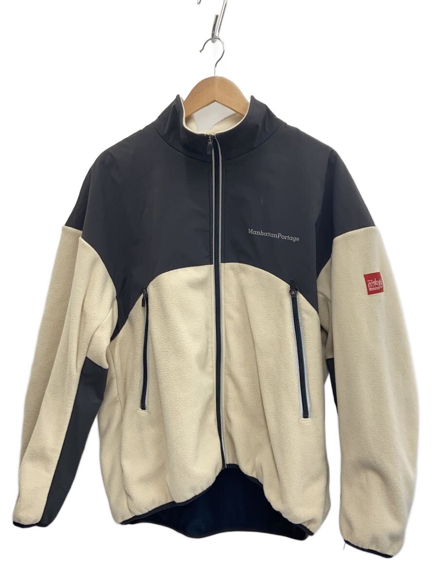 【中古】Manhattan Portage◆ジャケット/L/ポリエステル/CRM/22FWMP-B36【メンズウェア】