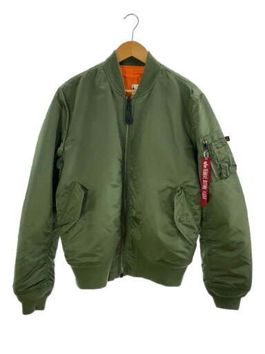 【中古】ALPHA INDUSTRIES◆リブ毛玉有/MA-1/フライトジャケット/XL/ナイロン/KHK/0615-00-573-8335【メンズウェア】 【中古】ALPHA INDUSTRIES◆リブ毛玉有/MA-1/フライトジャケット/XL/ナイロン/KHK/0615-00-573-8335【メンズウェア】