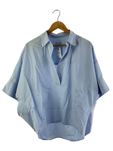 【中古】R’IAM-PLAGE◆染み有/ブラウス/コットン/BLU/無地/23-050-922-6070-2-0【レディースウェア】 【中古】R’IAM-PLAGE◆染み有/ブラウス/コットン/BLU/無地/23-050-922-6070-2-0【レディースウェア】