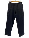 【中古】COMOLI◆19AW_ナイロンコットン_裏起毛トラックパンツ/3/ナイロン/NVY/無地/Q03-05009【メンズウェア】