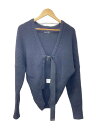 【中古】RISMAT by Y’s◆ニット・セーター(厚手)/2/コットン/BLK/無地/ys-k69-048【レディースウェア】|詳細画像