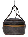 【中古】LOUIS VUITTON◆リポーターGM_モノグラム・キャンバス_BRW/PVC/BRW【バッグ】