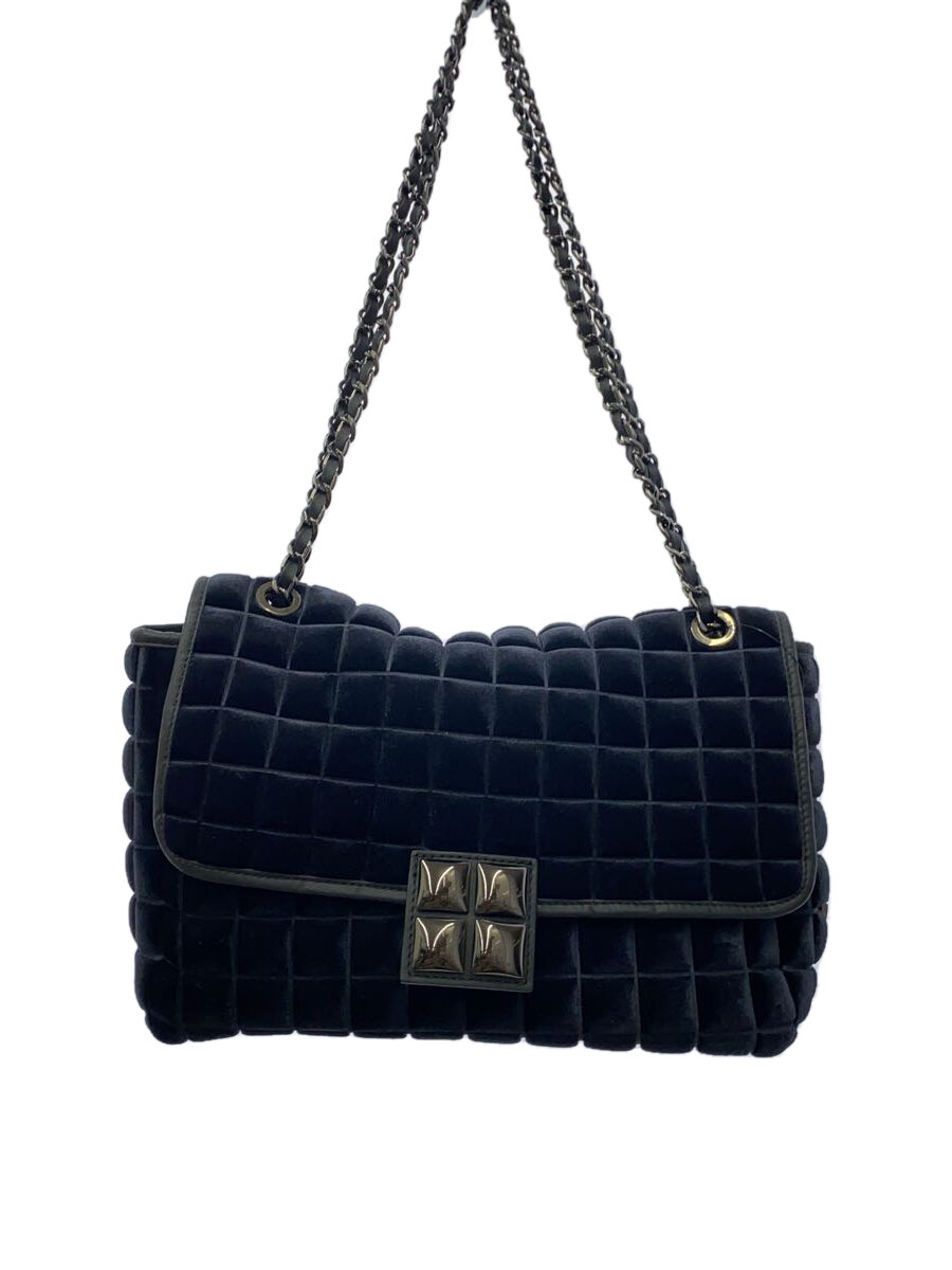 【中古】BPRIME◆ショルダーバッグ/--/BLK【バッグ】