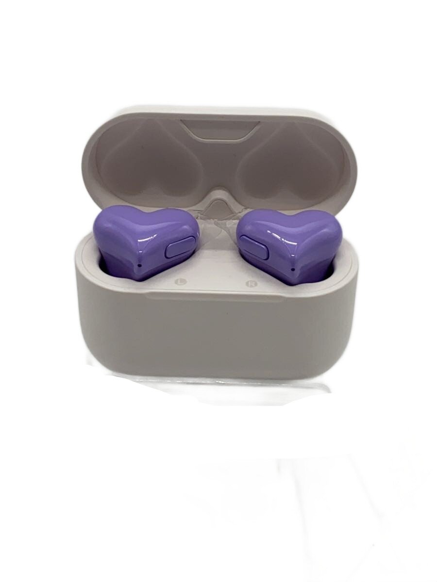 【中古】ソフトバンクC&S◆イヤホン HeartBuds TW-HEART-05 [パープル]【家電・ビジュアル・オーディオ】
