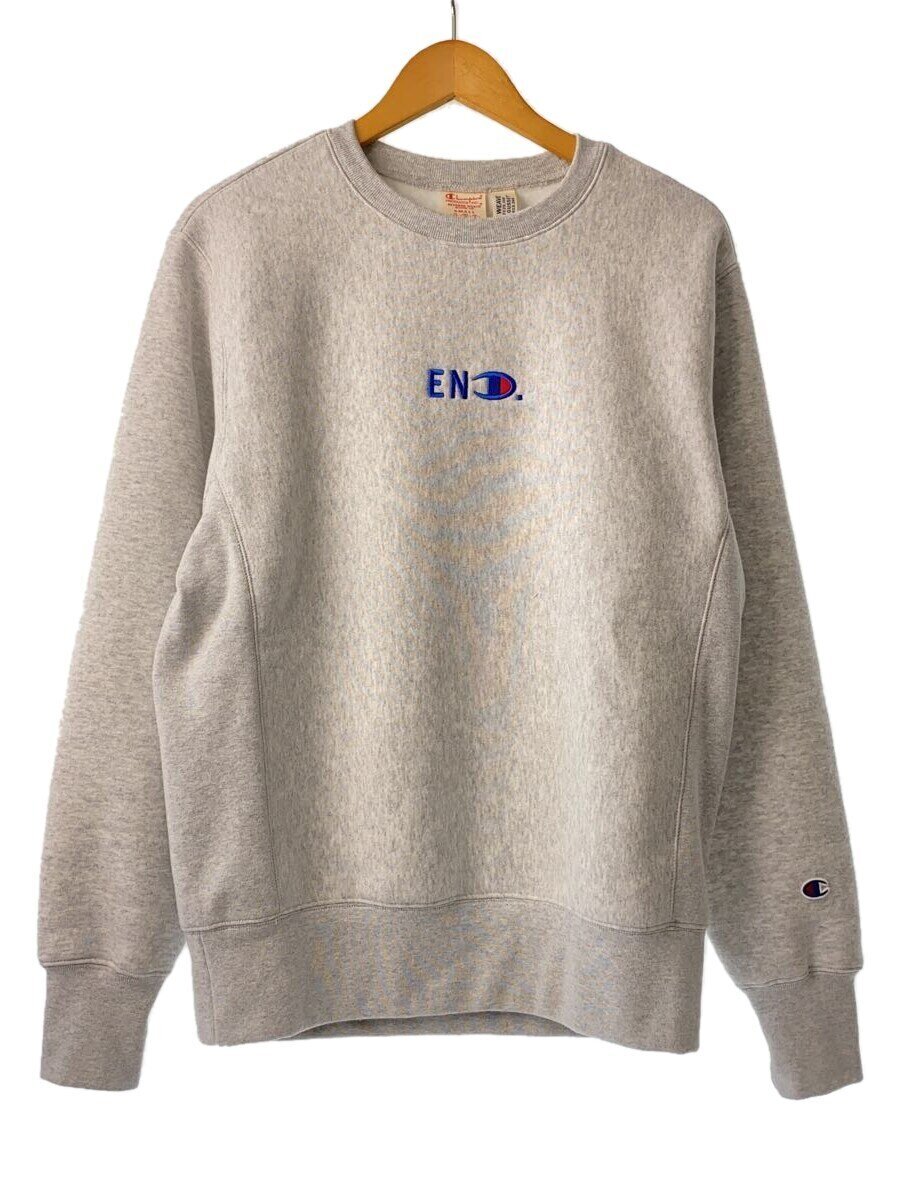 Rakuten - 【中古】Champion◆スウェット/S/コットン/GRY/無地【メンズウェア】