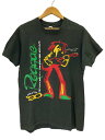 【中古】90s/Reggae/World Tour/Tシャツ/--/コットン/BLK/プリント【メンズウェア】