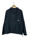【中古】THE NORTH FACE◆COMPACT ANORAK_コンパクトアノラック/L/ナイロン/BLK【メンズウェア】(4)