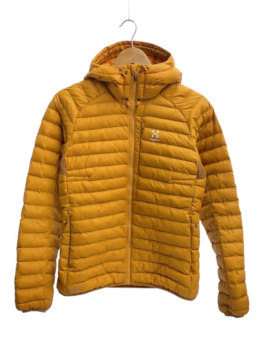 HAGLOFS◆ESSENS MIMIC HOOD WOMEN/ジャケット/S/ポリエステル/ORN/604101