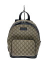 【中古】GUCCI◆リュック_GGスプリーム/PVC/BEG【バッグ】