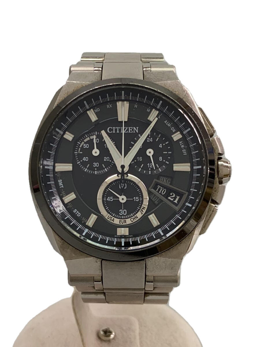 【中古】CITIZEN◆ソーラー腕時計/H610