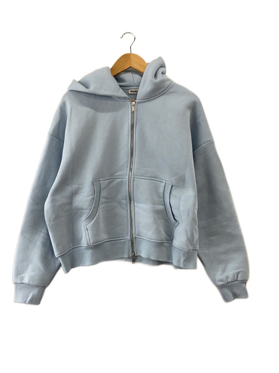 【中古】SWEATS COLLECTIVE/ジップパーカー/S/コットン/スウェット/BLU【メンズウェア】