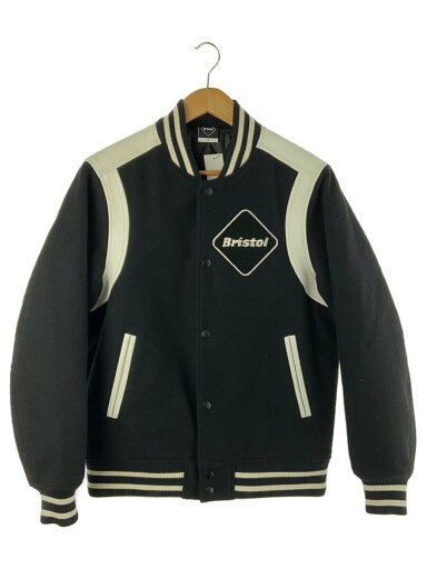 【中古】F.C.R.B.(F.C.Real Bristol)◆スタジャン/M/ウール/ブラック/FCRB-167052/ARCH STAR STADIUM BLOUSON//【メンズウェア】 【中古】F.C.R.B.(F.C.Real Bristol)◆スタジャン/M/ウール/ブラック/FCRB-167052/ARCH STAR STADIUM BLOUSON//【メンズウェア】