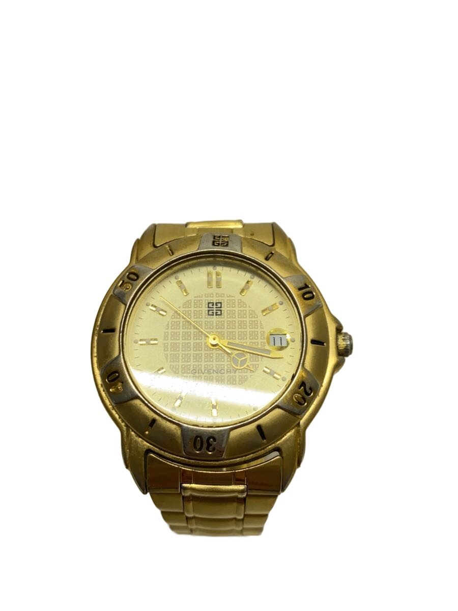 GIVENCHY ジバンシー 18金無垢 750 ゴールド クォーツ 腕時計 楽天市場】ゴールド（ブランドジバンシィ）（腕時計）の通販