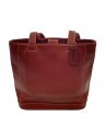 【中古】COACH◆トートバッグ/レザー/RED【バッグ】(4)
