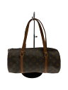 【中古】LOUIS VUITTON◆1)パピヨン30_モノグラム・キャンバス_BRW/PVC/BRW【バッグ】