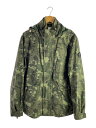 【中古】Timberland◆マウンテンパーカ/L/ポリエステル/GRN/カモフラ/TB0A1XY5【メンズウェア】