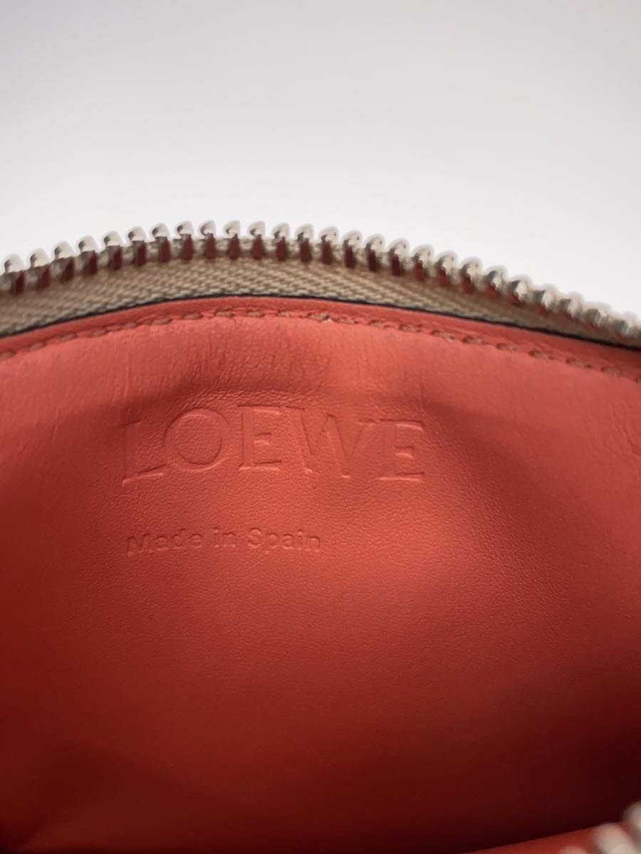 【中古】LOEWE◆カードケース/レザー/GRY/レディース【服飾雑貨他】 3
