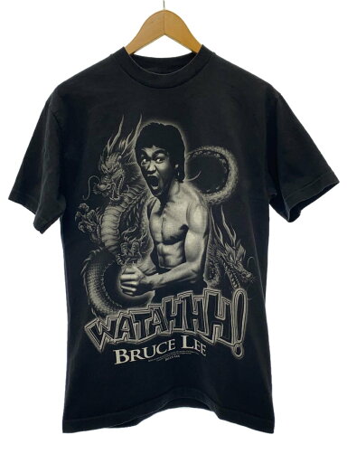 【中古】giant◆ブルースリー/メキシコ製/Tシャツ/M/コットン/BLK【メンズウェア】 【中古】giant◆ブルースリー/メキシコ製/Tシャツ/M/コットン/BLK【メンズウェア】