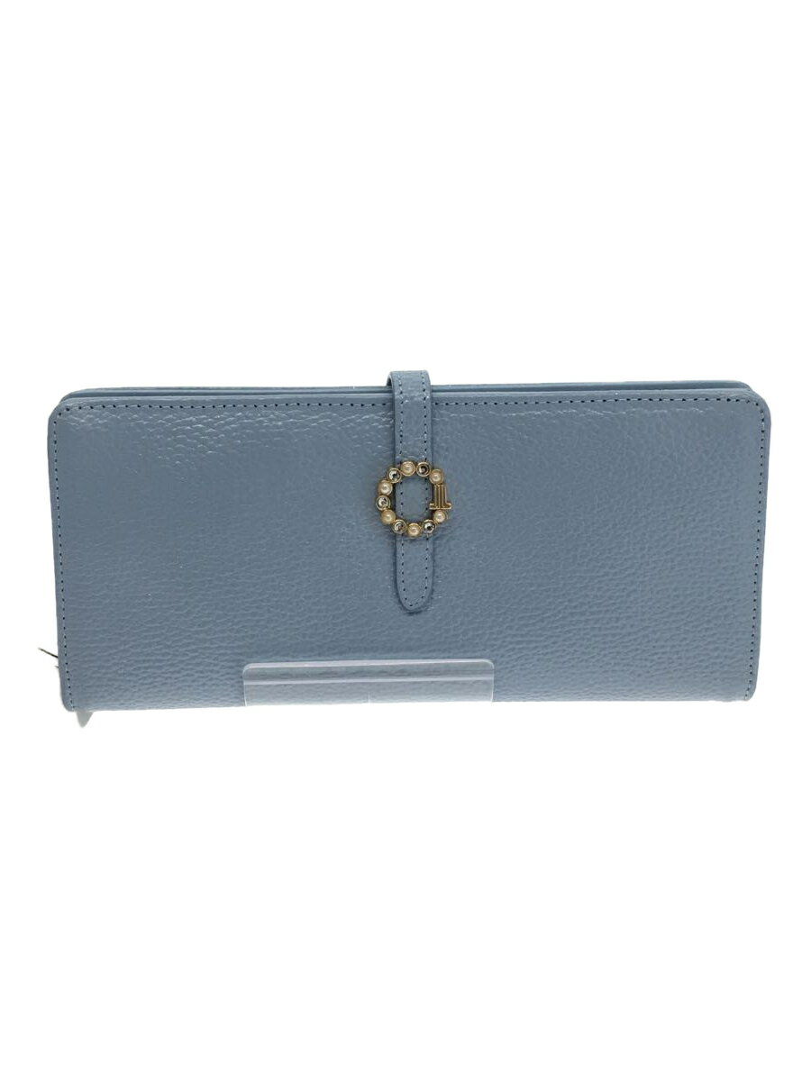 LANVIN en Bleu◆長財布/--/BLU/無地/レディース