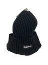 【中古】Supreme◆スモールボックスロゴ/ニットキャップ/--/コットン/BLK/メンズ【服飾雑貨他】