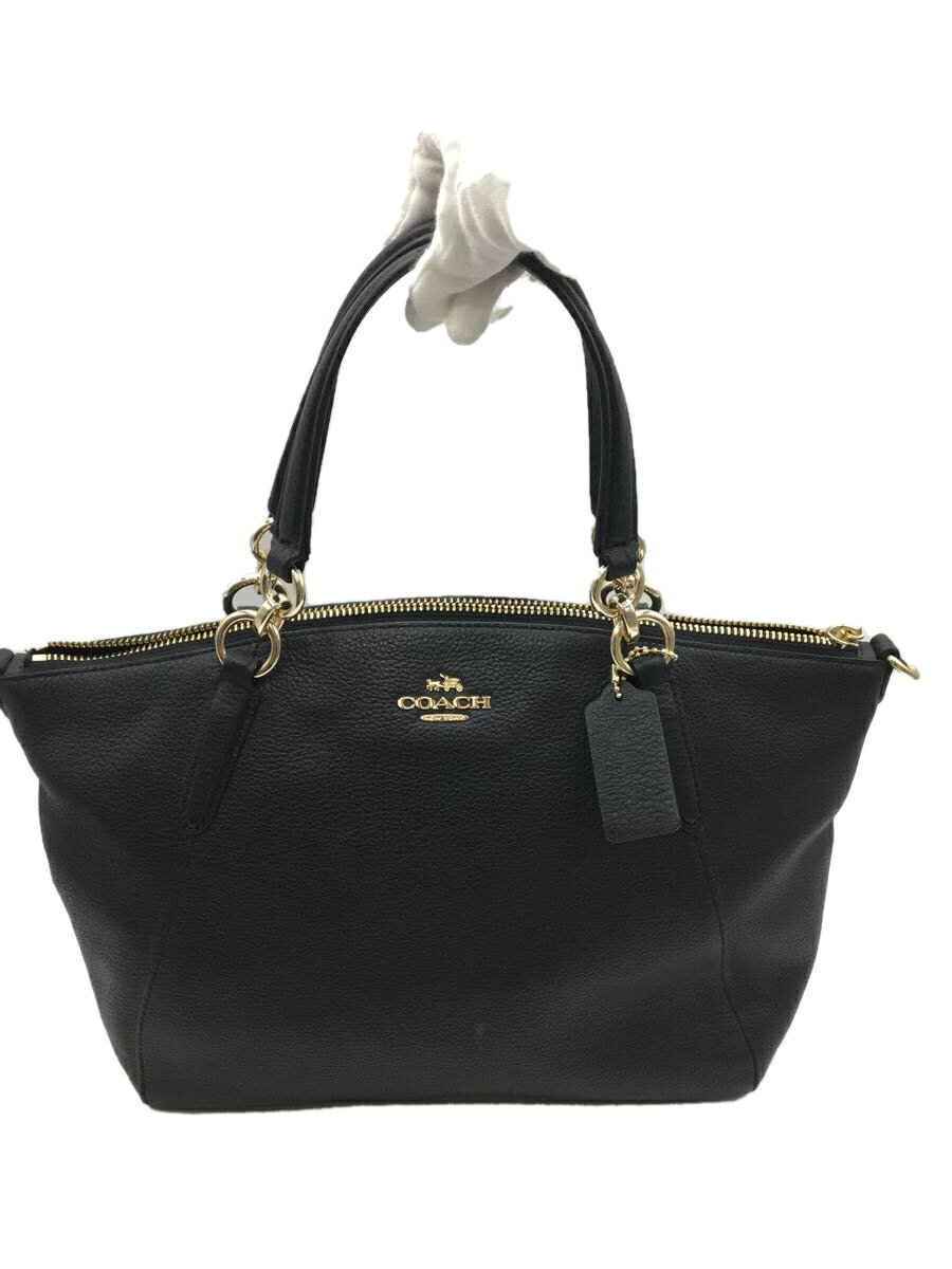 【中古】COACH◆ブリーフケース[仕入]/--/BLK/無地/F36675【バッグ】