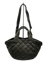 【中古】russet◆ショルダーバッグ/ナイロン/BLK/無地/THE CLOUDS NYLON/キルティング2WAYミニトート//【バッグ】(4)