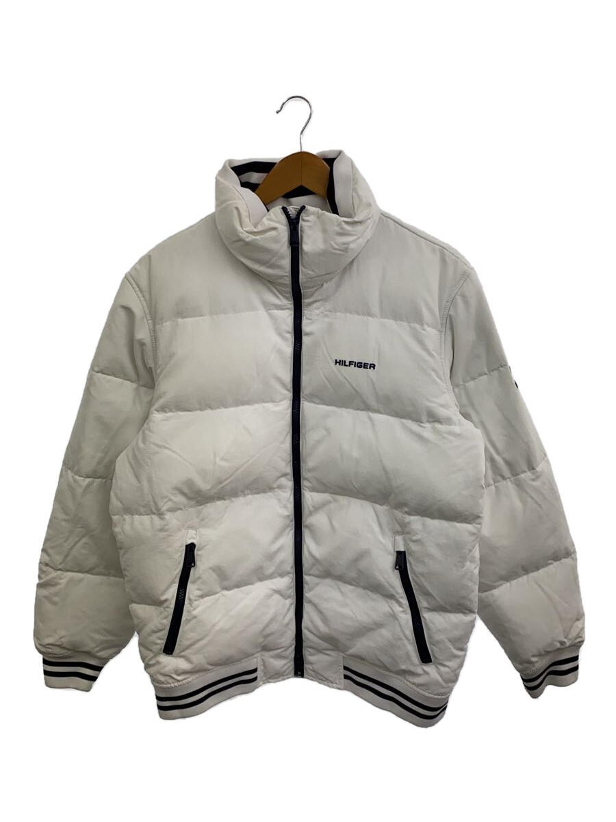 【中古】TOMMY HILFIGER◆ダウンジャケット/M/ナイロン