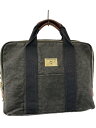 【中古】ブリーフケース/キャンバス/GRY【バッグ】