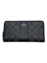 【中古】COACH◆シグネチャー/長財布/--/BLK/メンズ//【服飾雑貨他】