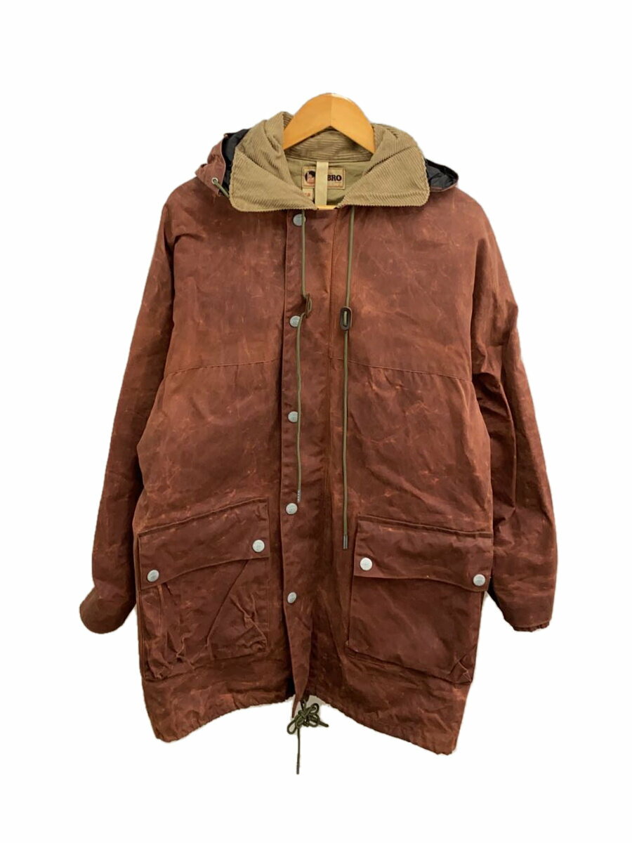 【中古】Nigel Cabourn◆ジャケット/48/コットン/BRW/無地/80331300005【メンズウェア】