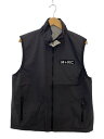 【中古】M+RC NOIR◆ナイロンベスト/L/ナイロン/BLK【メンズウェア】
