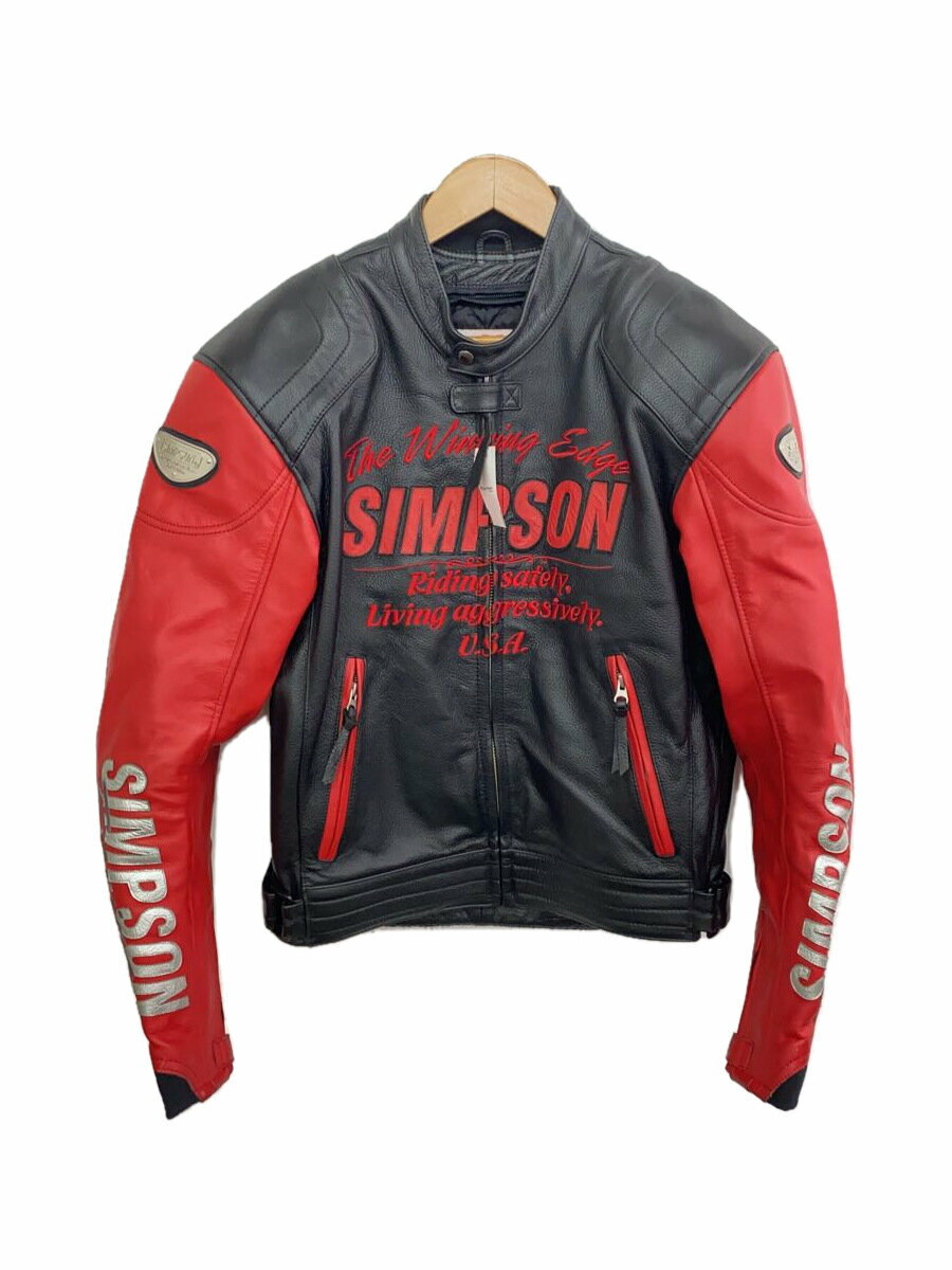 シンプソン 新品未使用品 ライダースジャケット黒 Lサイズ ラスト1点 楽天市場】シンプソン ジャケット(カラーブラック)(メンズ