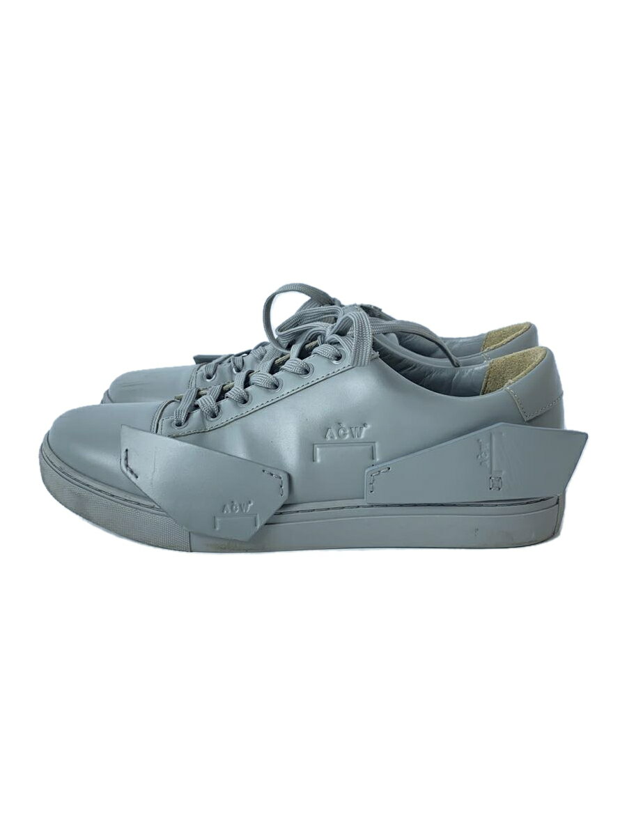 【中古】A-COLD-WALL◆Shard Low/Hypebeast/ローカットスニーカー/GRY【シューズ】