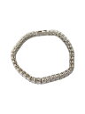 【中古】AVALANCHE GOLD&JEWELRY◆テニスブレスレット/SV925/SLV/メンズ【服飾雑貨他】