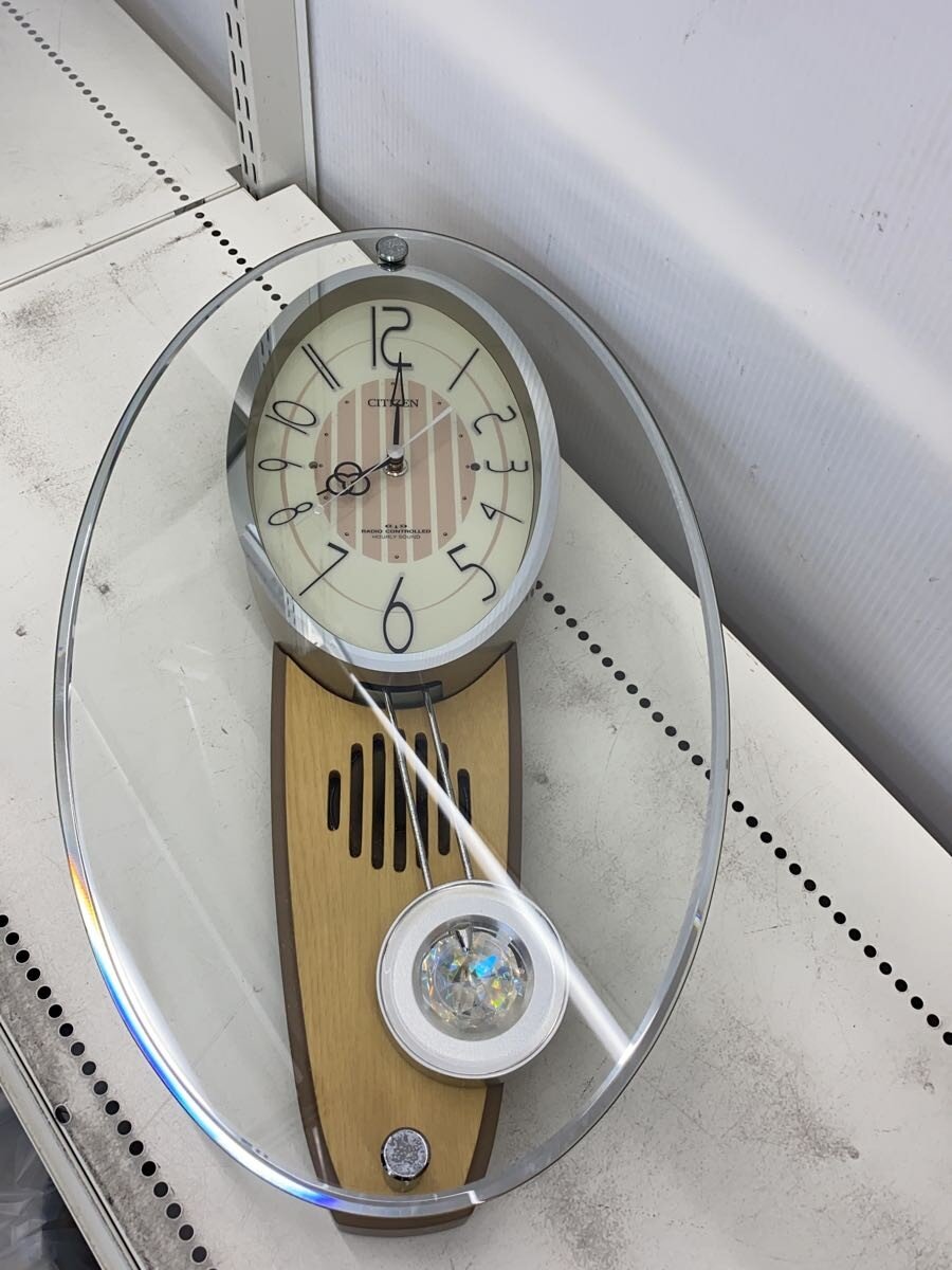CITIZEN シチズン 電波掛時計 4MN438-0 メロディ時計 A1072 CITIZEN