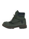 【中古】Timberland◆ブーツ/26cm/カーキ/A136J/FABRIC BOOT GREEN CAMO JACQUARD【シューズ】