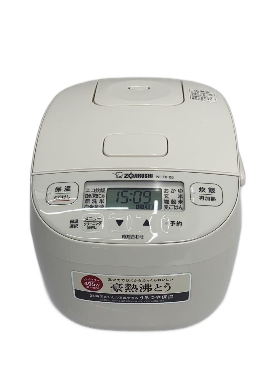 Rice Cookers - 【中古】ZOJIRUSHI◆炊飯器 極め炊き NL-BF05//【家電・ビジュアル・オーディオ】