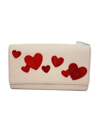 【中古】kate spade new york◆長財布/PVC/BEG/レディース/ハートイットフラニー/チェーン欠損【服飾雑貨他】 【中古】kate spade new york◆長財布/PVC/BEG/レディース/ハートイットフラニー/チェーン欠損【服飾雑貨他】