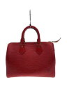 【中古】LOUIS VUITTON◆スピーディ25_エピ_RED/レザー/RED【バッグ】
