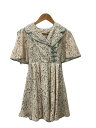 【中古】PAMEO POSE◆Mandarin Button Dress/S/ナイロン/CRM/2320203007//【レディースウェア】(4)