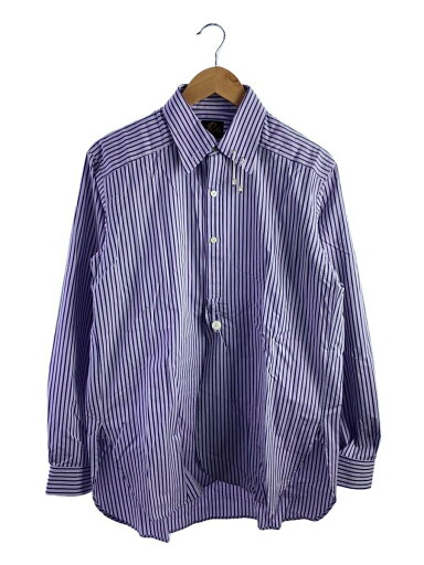 【中古】Needles◆長袖シャツ/S/コットン/紫/パープル/ストライプ/PU255/Pinhole R/C EDW Shirt【メンズウェア】 【中古】Needles◆長袖シャツ/S/コットン/紫/パープル/ストライプ/PU255/Pinhole R/C EDW Shirt【メンズウェア】