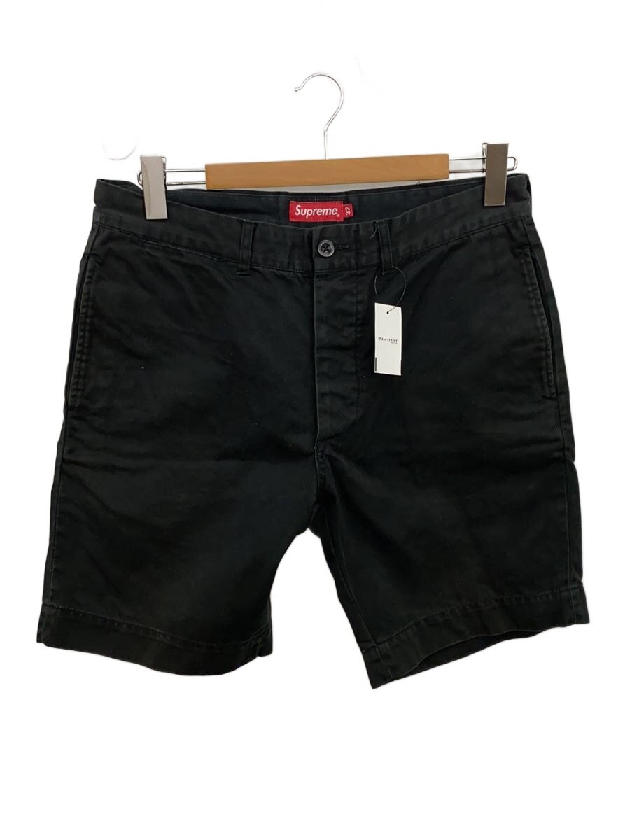 Supreme◆Crown Logo Chino Shorts/ショートパンツ/32/コットン/BLK