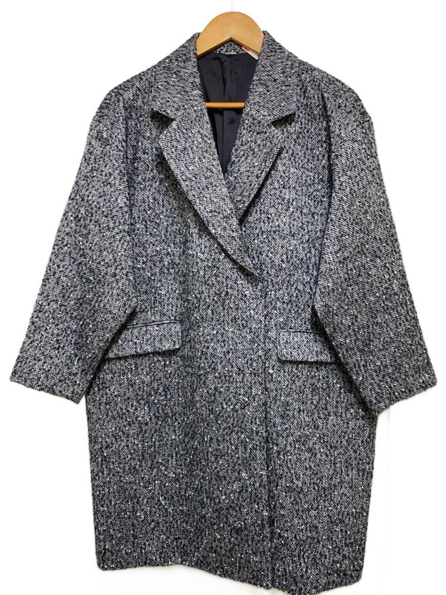 【中古】Mila Owen◆チェスターコート/O/ポリエステル/GRY/総柄/09WFC234144【レディースウェア】 jumblestore-38271742 2nd STREET 楽天市場店 パッケージ画像
