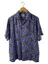 【中古】NEAT ALOHA/アロハシャツ/L/レーヨン/PUP/総柄【メンズウェア】(4)