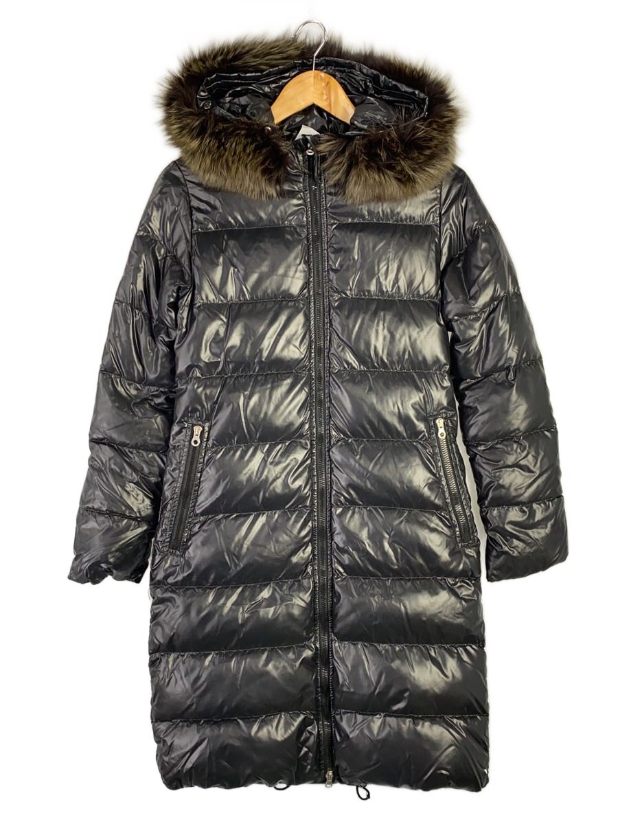 【中古】DUVETICA◆Alia/ダウンコート/40/ナイロン/BLK/無地/D.1570.00. ...