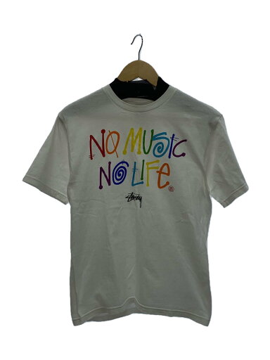 【中古】STUSSY◆Tシャツ/S/コットン/ホワイト/30周年/×タワレコ/NMNL TEE【メンズウェア】 【中古】STUSSY◆Tシャツ/S/コットン/ホワイト/30周年/×タワレコ/NMNL TEE【メンズウェア】