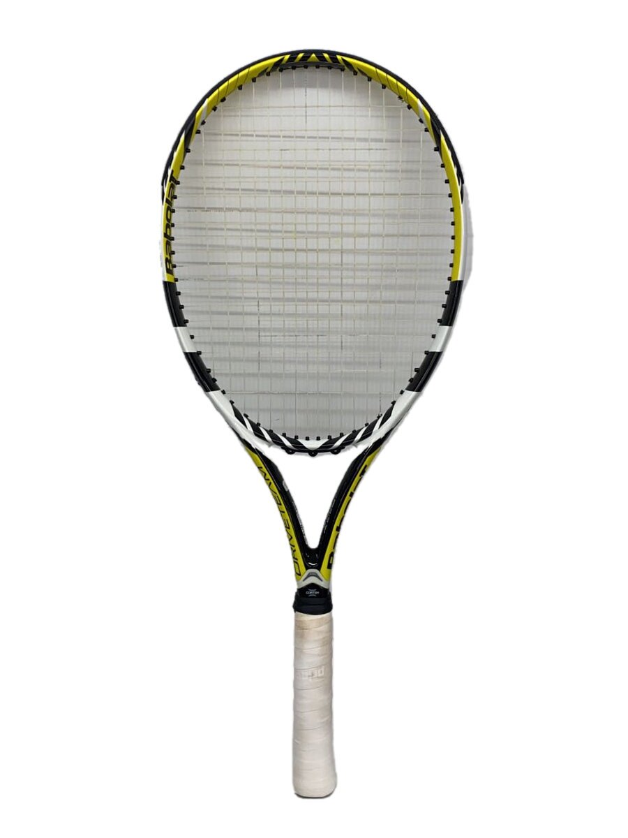 【中古】Babolat◆DRIVE TEAM/テニスラケット/硬式ラケット/イエロー【スポーツ】