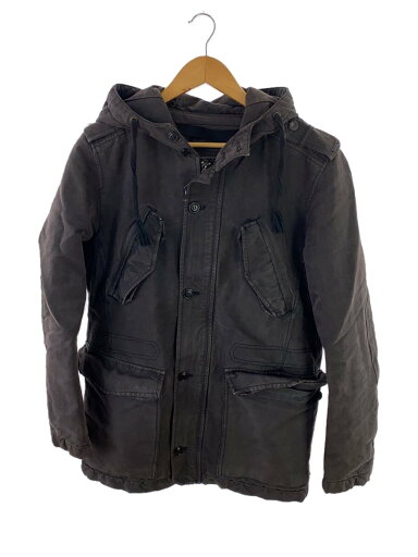 【中古】DIESEL◆ジャケット/M/コットン/GRY/無地/グレー//【メンズウェア】 【中古】DIESEL◆ジャケット/M/コットン/GRY/無地/グレー//【メンズウェア】