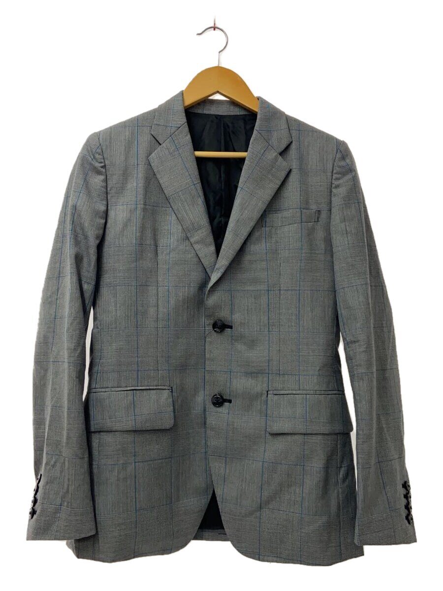 YUKI HASHIMOTO◆TAILORED JACKET/2B/センターベント/44/ウール/GRY/201-01-0302//
